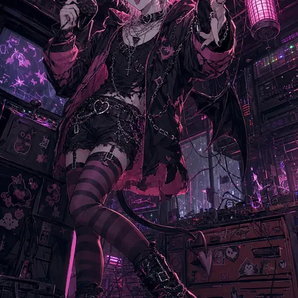 nyx in gaming era portrait
